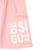 Robe sans manches rose