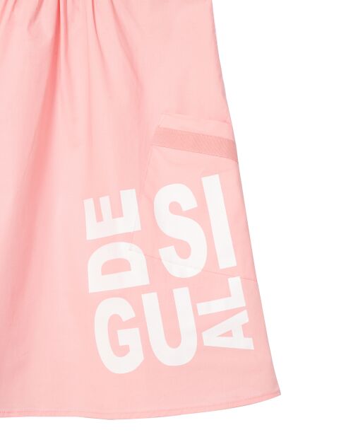 Robe sans manches rose