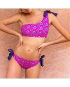 Haut de Maillot Asymétrique Mina Swell violet