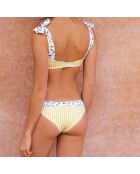 Haut de Maillot Bandeau Tamara Citrus jaune