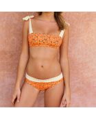 Haut de Maillot Bandeau Tamara Tangerine orange