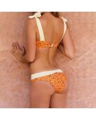 Haut de Maillot Bandeau Tamara Tangerine orange