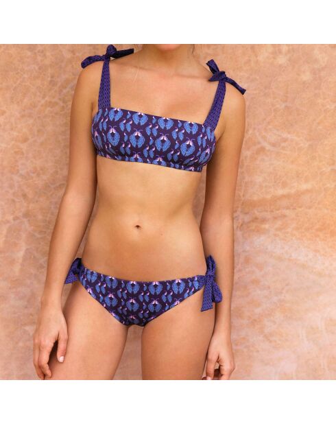 Haut de Maillot Bandeau Tamara Eclipse marine
