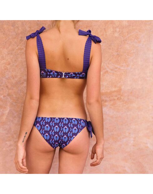 Haut de Maillot Bandeau Tamara Eclipse marine