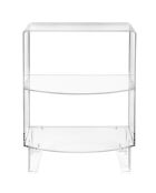 Meuble d'appoint Kasper transparent - 60x43x80 cm