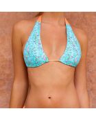 Haut de Maillot Triangle Henrietta Aqua turquoise