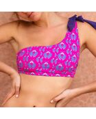 Haut de Maillot Asymétrique Mina Swell violet