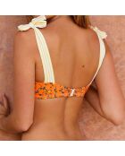 Haut de Maillot Bandeau Tamara Tangerine orange