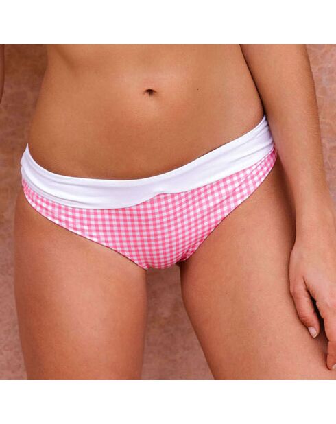 Bas de Maillot Aurora Gingham rose