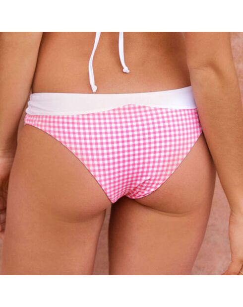 Bas de Maillot Aurora Gingham rose