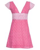 Robe Marie Sirocco rouge/blanc