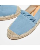 Espadrilles en Textile bleues