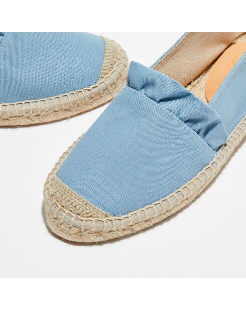 Espadrilles en Textile bleues