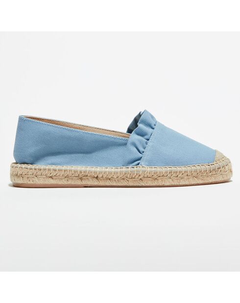 Espadrilles en Textile bleues