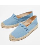 Espadrilles en Textile bleues