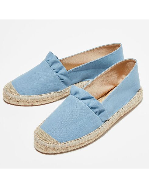 Espadrilles en Textile bleues