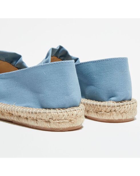 Espadrilles en Textile bleues