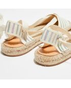 Espadrilles en Textile multicolores