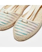 Espadrilles en Textile multicolores