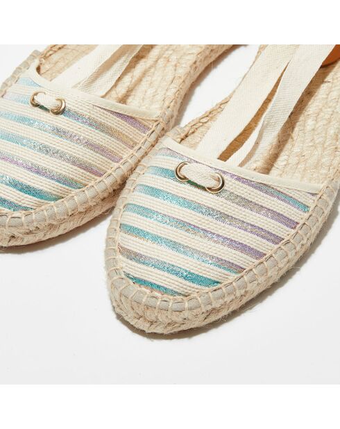 Espadrilles en Textile multicolores