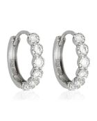 Boucles d'oreilles Luminous or blanc