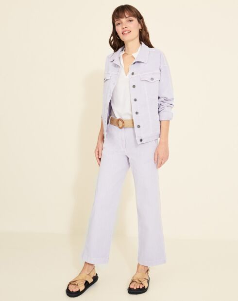 Violette Jeansjacke Coralie