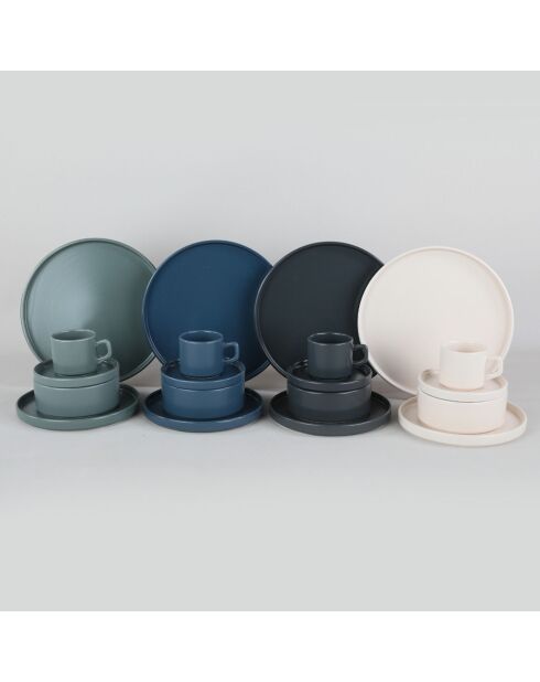 Servicio de cena multicolor - 20 piezas