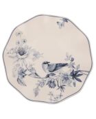 Service de table en Porcelaine multicolore - 24 pièces