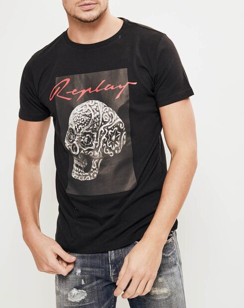 Maglietta Black Skull