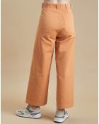 Pantalon large Lotan orange