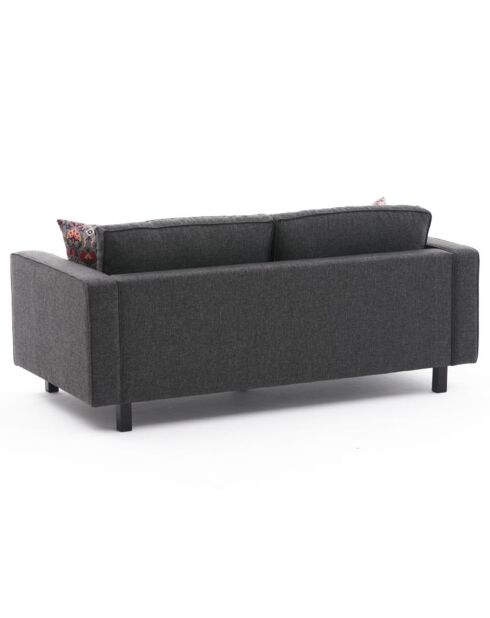Canapé 2 places Kale anthracite - 180x91x83 cm