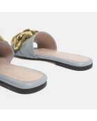 Parte del juego Blue Leather Mules