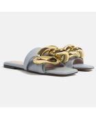 Parte del juego Blue Leather Mules