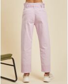 Pantalon Poeme rose