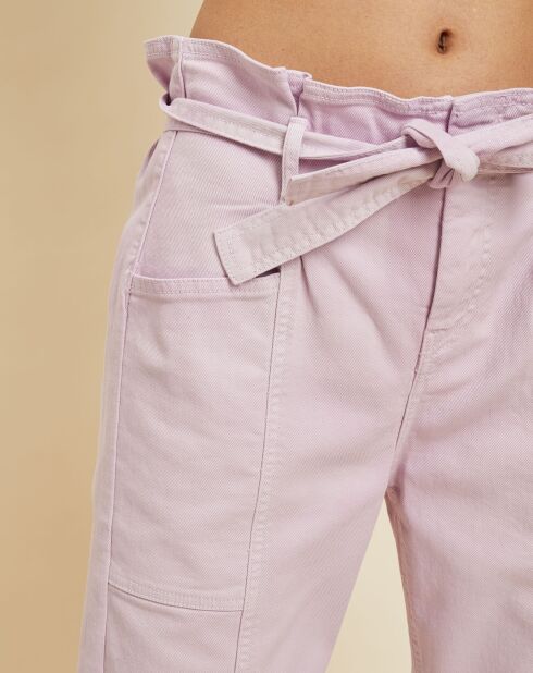 Pantalon Poeme rose