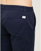 Pantalon chino slim Eymard marine