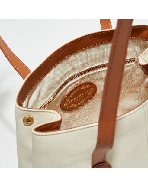 Sac cabas en Cuir Sophie perkins - 24x24x15 cm