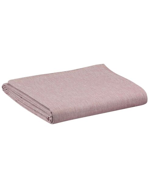 Drap housse Moony lie de vin