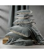 Coussin uni Elise absynthe - 40x65 cm