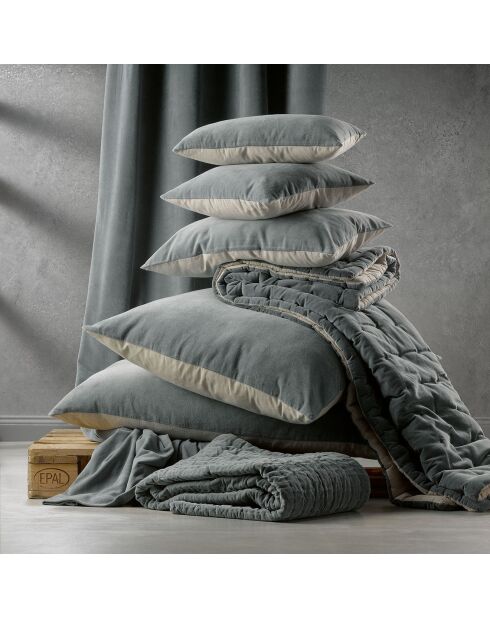 Coussin uni Elise absynthe - 40x65 cm