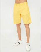 Bermuda droit  jaune