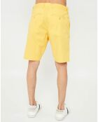 Bermuda droit  jaune