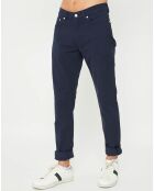 Pantalon slim 5 poches strecth bleu marine