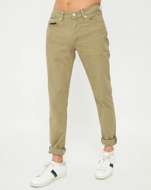 Pantalon slim 5 poches strecth kaki