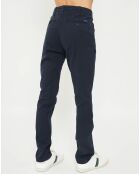 Pantalon chino ajusté Rustique bleu marine
