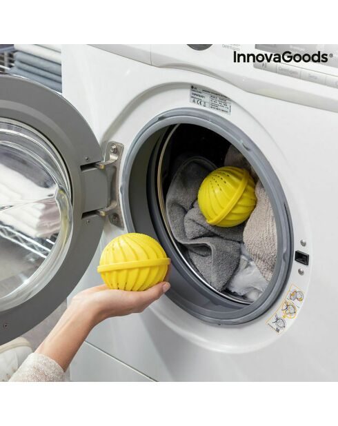 Boules de lavage pour le linge sans détergent Delieco - 2 pièces