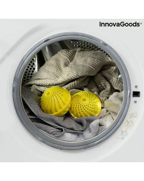 Boules de lavage pour le linge sans détergent Delieco - 2 pièces