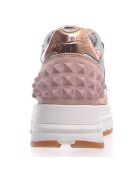 Baskets en Cuir Maran roses