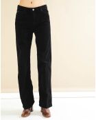 Pantalon en Velours côtelé  Farah noir