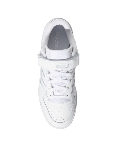 Baskets en Cuir Forum Low blanches